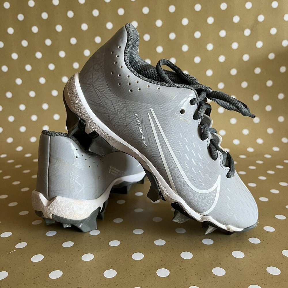 Nike Hyperdiamond 4 Fastflex Softball T Ball Cleats CZ5919-012 Boy’s Size 13C